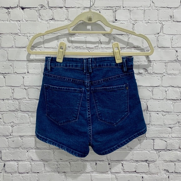 Rachel Roy High Waisted Denim Shorts - Picture 5 of 12